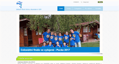 Desktop Screenshot of 1zsostrov.cz